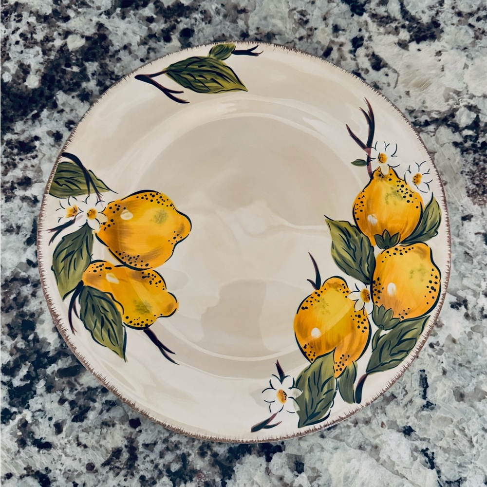 Pier 1 Lemon Salad Plate
